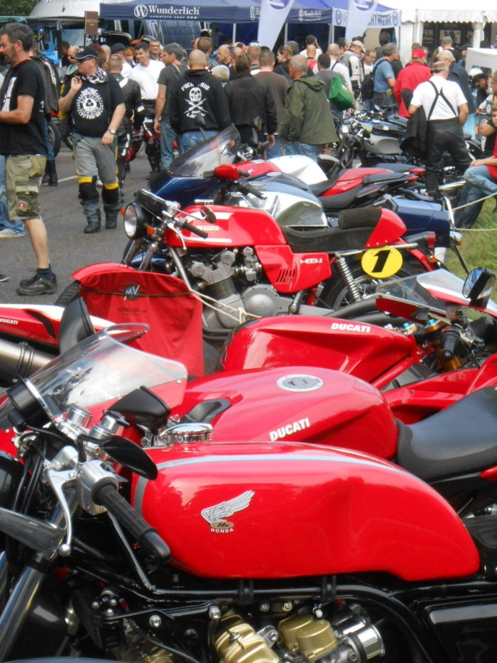 Glemseck 101 cafe racer 2014 motorcycle touring holiday - 